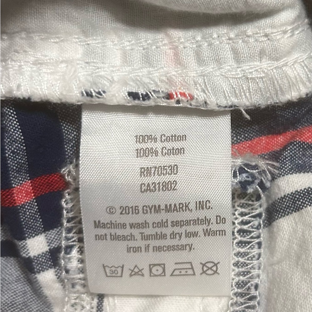 Crazy 8 Red, Black and White Plaid Shorts - Picture 4 of 5